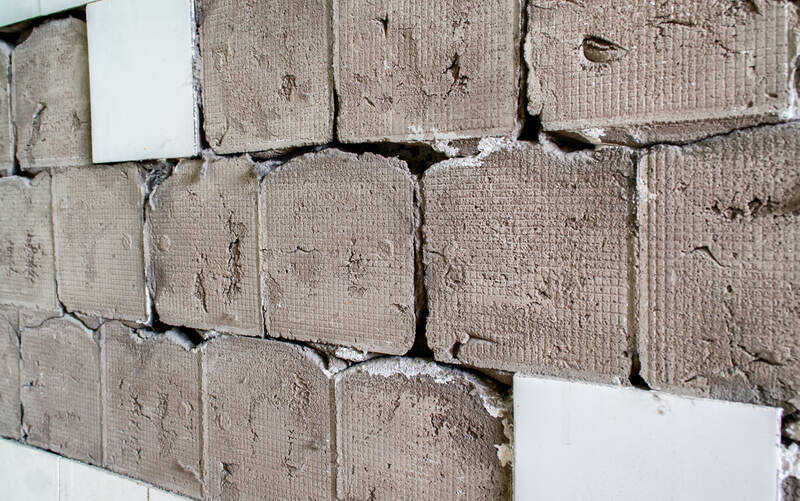 How To Remove Tile Adhesive From Brick Wall Wall Design Ideas