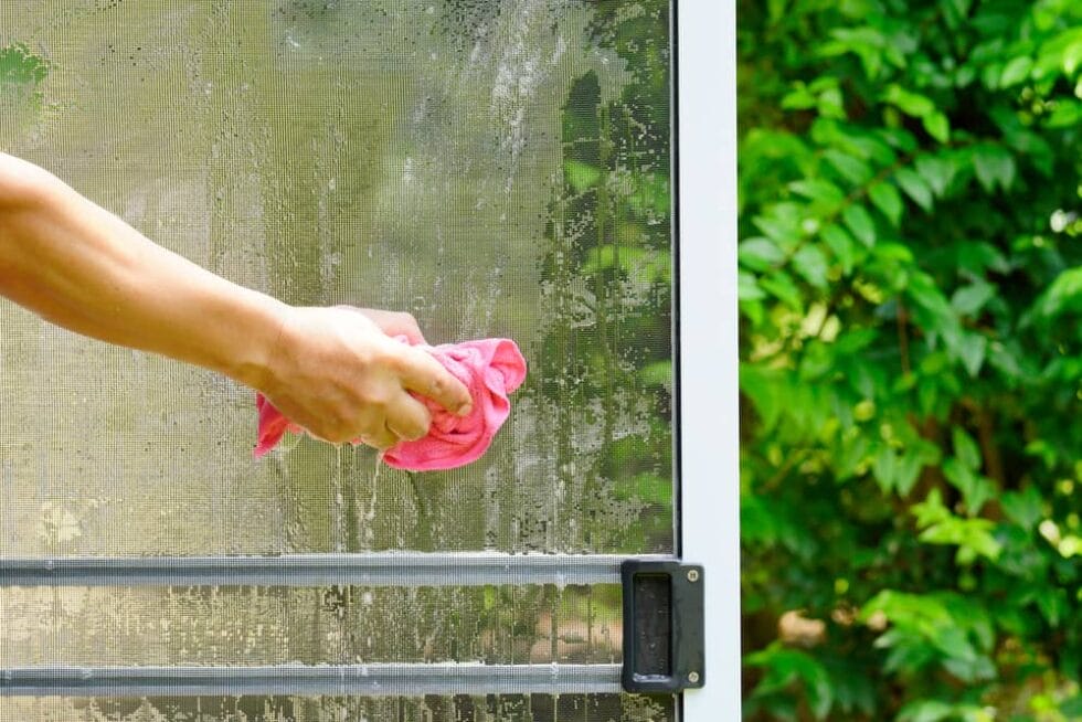 How To Clean Fly Screens And Doors Maid2Match