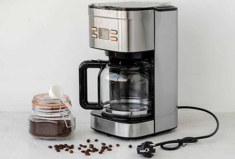 unplugged drip coffee machine