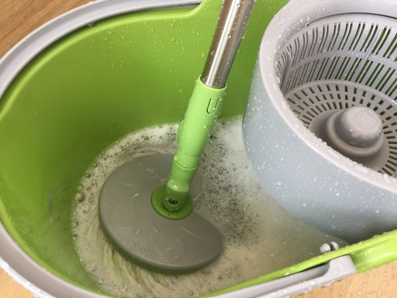 spin mop and bucket
