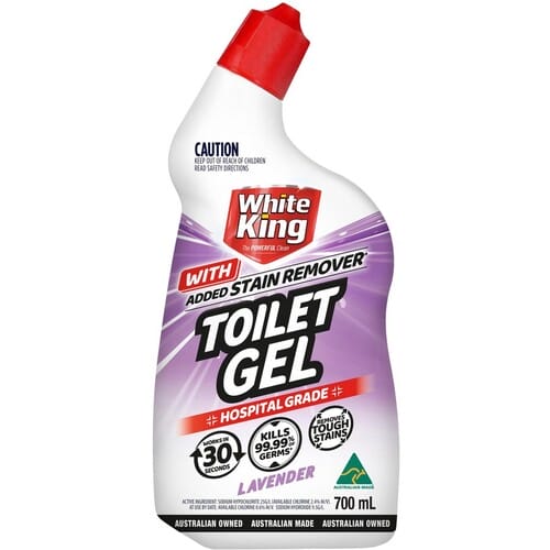 White King toilet gel lavender