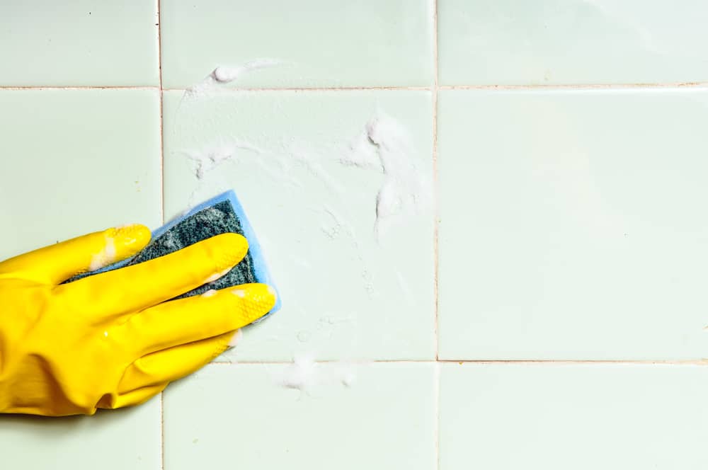 The Absolute Best Homemade Grout Cleaner! 