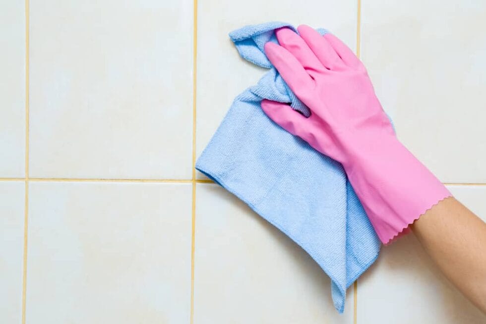 How To Clean Orange Grout Stains In Your Shower Maid2Match