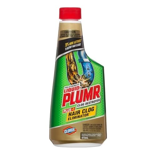 Liquid-Plumr Drain Clog Destroyer + Hair Clog Eliminator