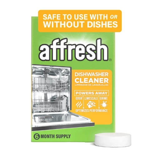 Septic-safe dishwasher cleaner: Affresh Dishwasher Cleaner Tablets