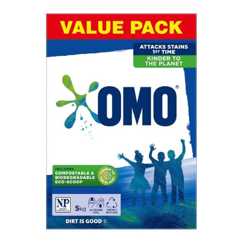 Septic-safe washing powder: Omo Active Clean Washing Powder