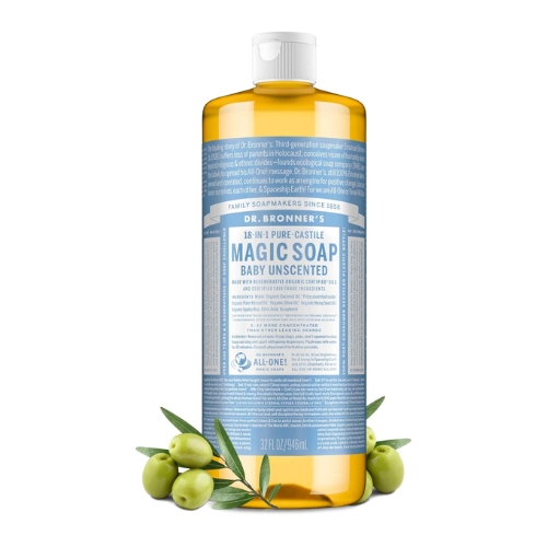 Septic-safe multi-purpose cleaner: Castile soap