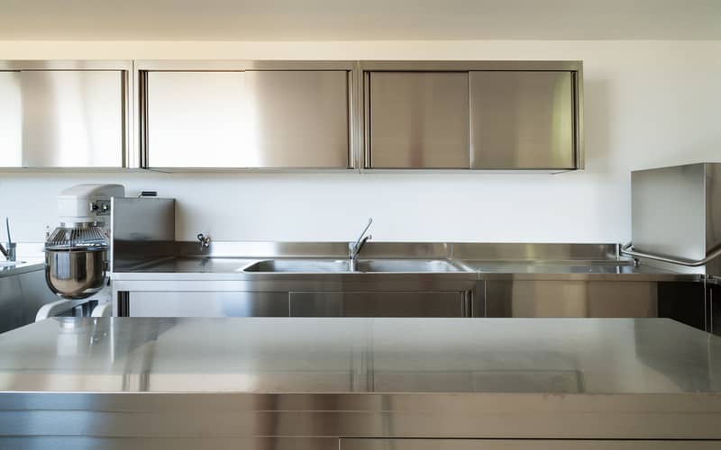 metal kitchen cabinets