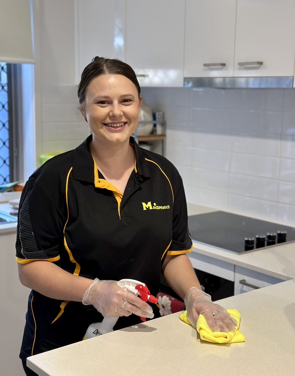 NDIS-cleaning-Logan-Professional-Cleaner-Alison Maid2Match NDIS professional cleaner in Logan, Alison