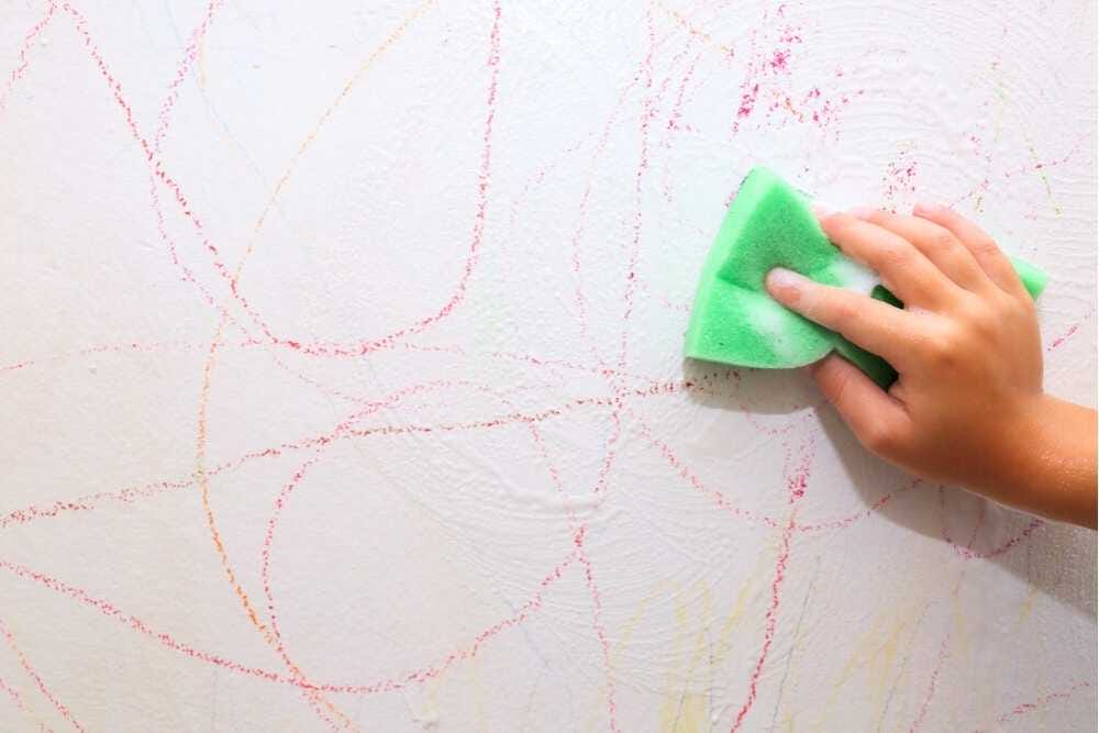 How To Get Crayon Off The Walls